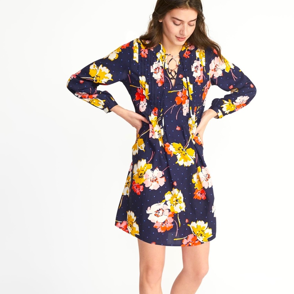 Old Navy Floral Swing Dress